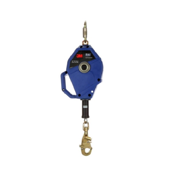 SLEF-RETRACTING LIFELINE20FT/SS SMART LOCK, BLUE - Lifelines